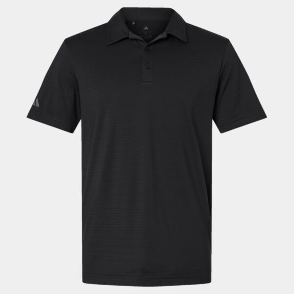 Men's Textured Stripe Polo Thumbnail