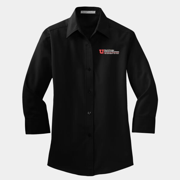 Eccles - Ladies 3/4 Sleeve Easy Care Shirt Thumbnail